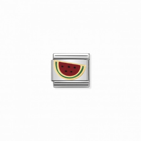 Nomination Gold Watermelon Enamel Composable Charm