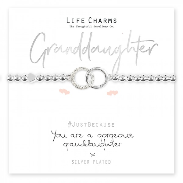 Life Charms You Are A Gorgeous Granddaughter Bracelet