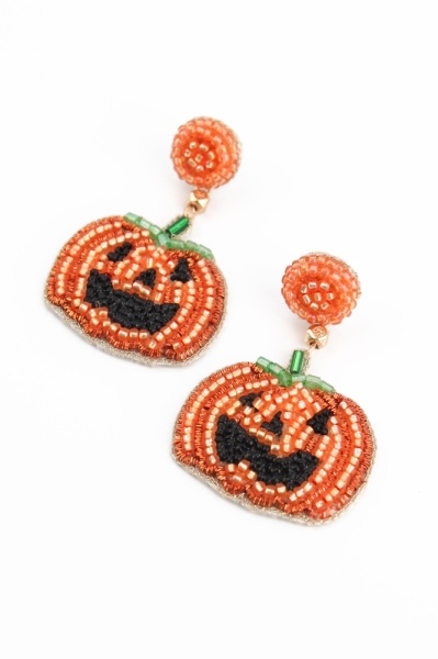 My Doris Pumpkin Earrings