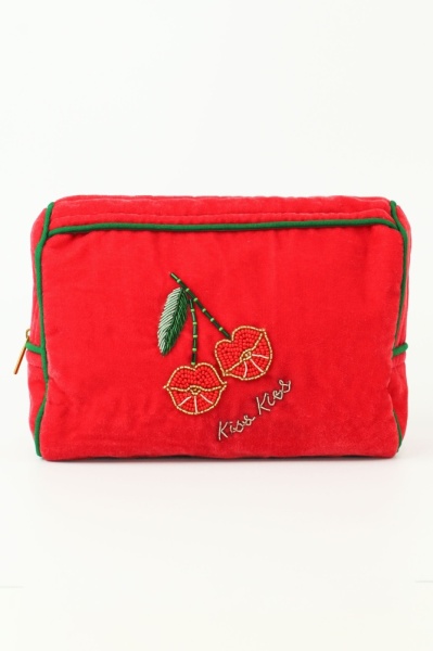 My Doris Cherry Kiss Kiss Make Up Bag