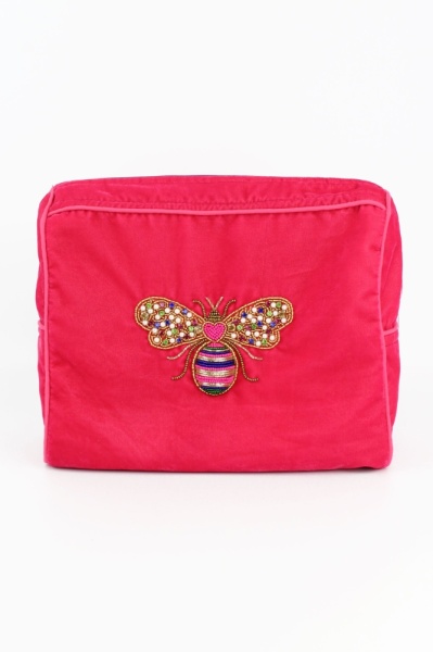 My Doris Love Bee Heart Wash Bag