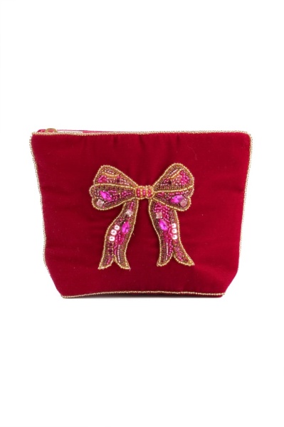 My Doris Pink Bow Small Purse