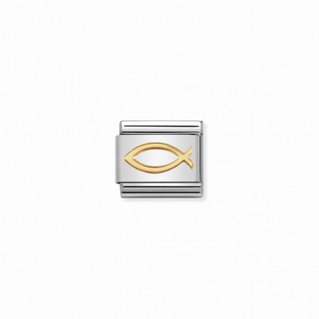 Nomination Gold Ichthys Composable Charm