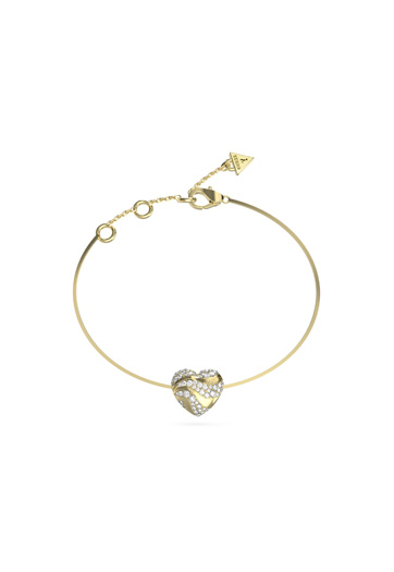 Guess In My Heart Gold Bracelet - UBB04502YGL