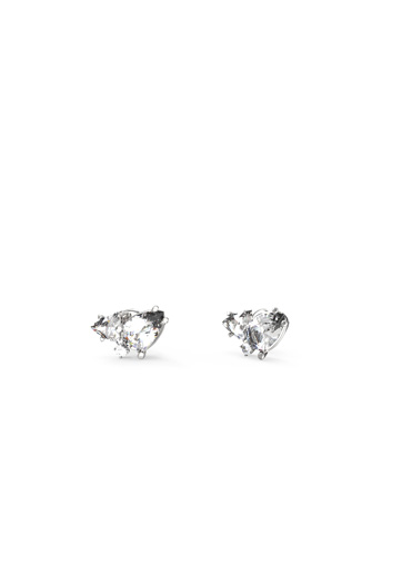 Guess Wondering Lights Silver & Crystal Studs - UBE04415RH