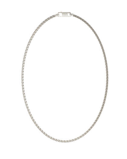 Guess Gents Pitstop Silver Chain Necklace - UMN04437ST