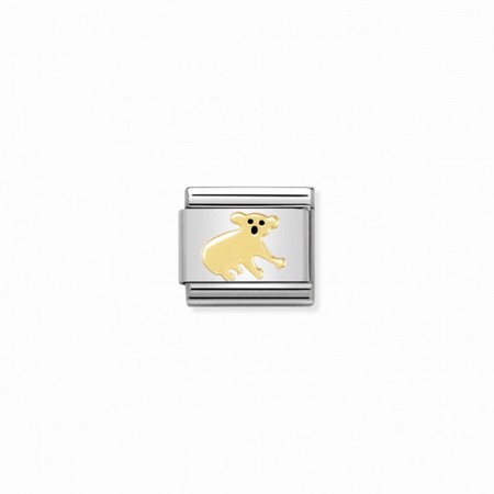 Nomination Gold Koala Enamel Composable Charm