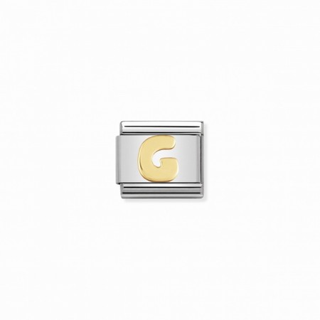 Nomination Letter Gold G Composable Charm