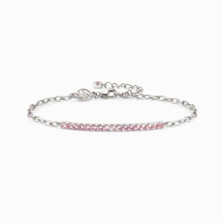 Nomination Lovelight Silver Bracelet with Pink CZ