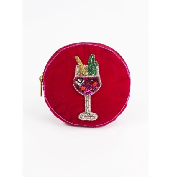 My Doris Pink Fizz Round Purse