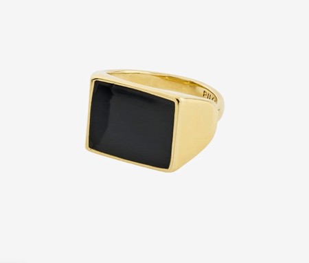 Pilgrim Ring Ecru Gold