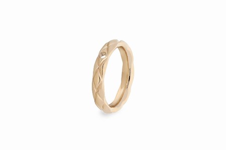 Qudo Gold Ring Aversa - Size 58