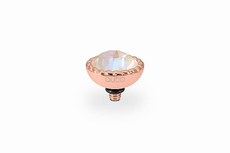 Qudo Rose Gold Topper Bocconi 11mm - Ivory Cream Delite