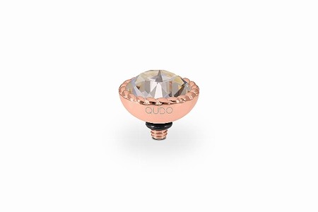 Qudo Rose Gold Topper Bocconi 11mm - Silk