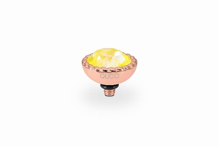 Qudo Rose Gold Topper Bocconi 11mm - Sunshine Delite