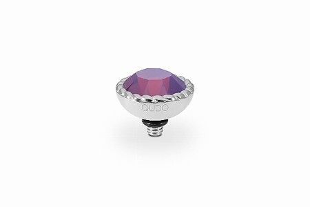 Qudo Silver Topper Bocconi 11mm - Amethyst Opal