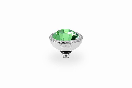 Qudo Silver Topper Bocconi 11mm - Peridot