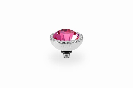 Qudo Silver Topper Bocconi 11mm - Rose