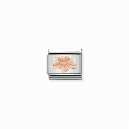 Nomination Rose Gold Daffodil Composable Charm