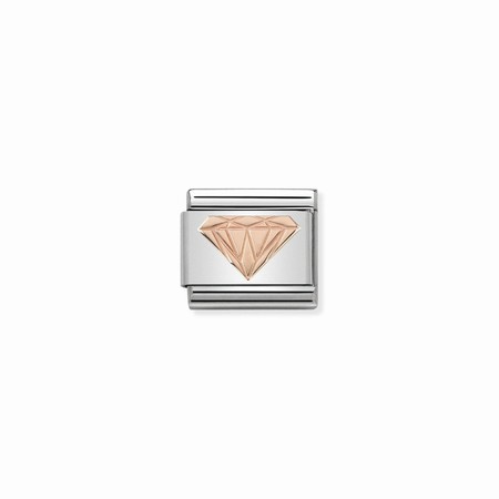 Nomination Rose Gold Diamond Composable Charm