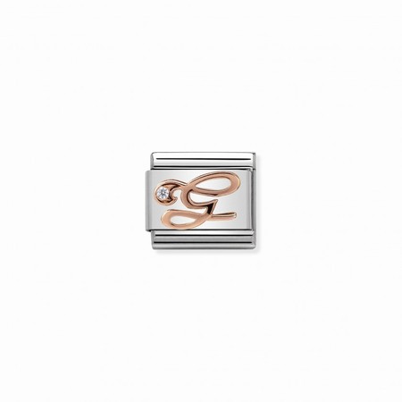 Nomination Letter Rose Gold G Composable Charm