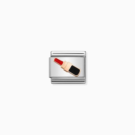 Nomination Rose Gold Lipstick Composable Charm