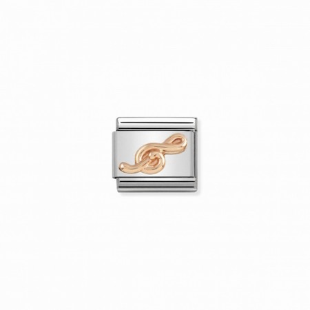 Nomination Rose Gold Treble Clef Composable Charm