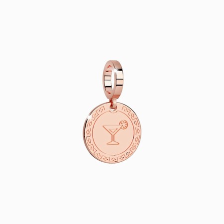 Rebecca Rose Gold Cocktail Pendant