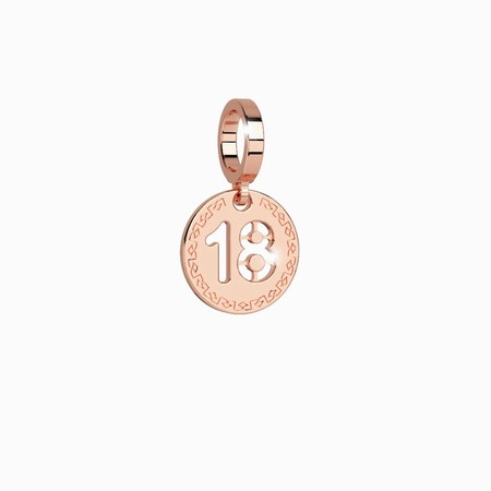 Rebecca Rose Gold 18 Pendant