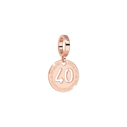 Rebecca Rose Gold 40 Pendant