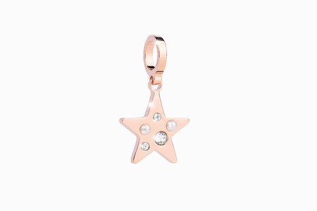 Rebecca Rose Gold Star Pendant