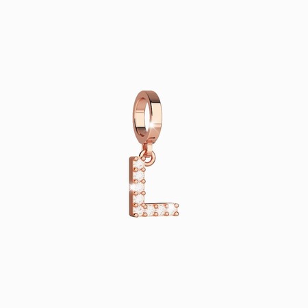 Rebecca Rose Gold L with CZ