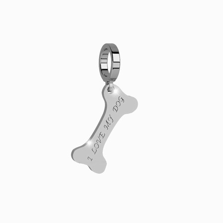 Rebecca Silver Dog Bone Pendant