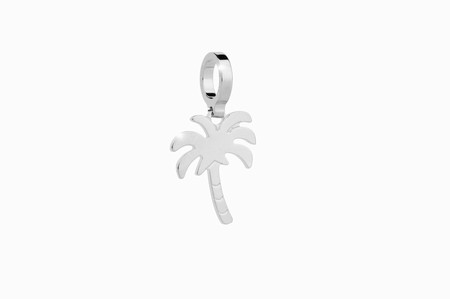 Rebecca Silver Palm Tree Pendant