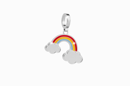 Rebecca Silver Rainbow Pendant