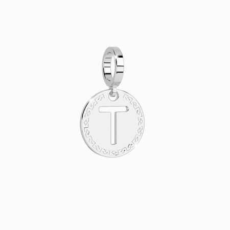 Rebecca Silver Small T Pendant