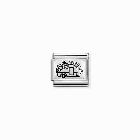 Nomination Silver Adventure Caravan Composable Charm