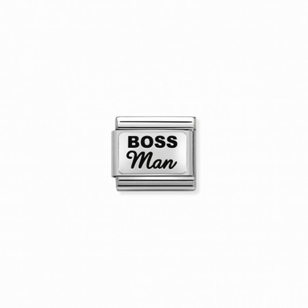 Nomination Silver Boss Man Composable Charm