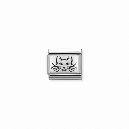 Nomination Silver Cat Composable Charm