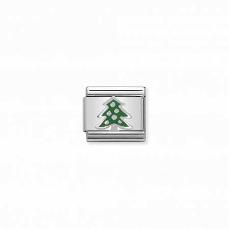 Nomination Silver Christmas Tree Composable Charm