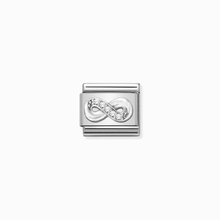 Nomination Silver Infinity CZ Composable Charm