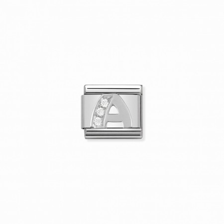 Nomination Letter Silver A Composable Charm