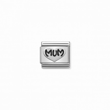 Nomination Silver Mum Heart Composable Charm