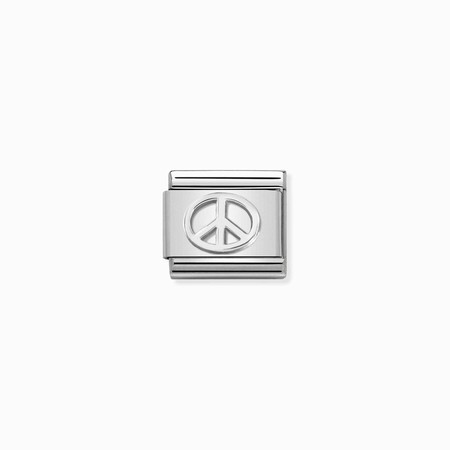 Nomination Silver Peace Composable Charm