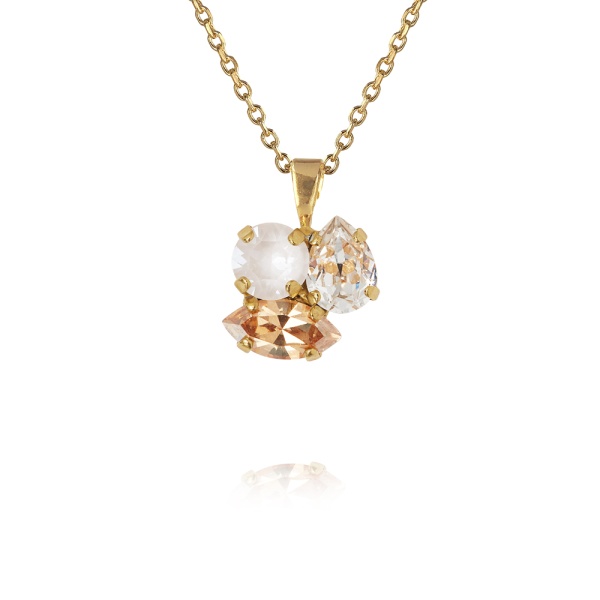 Caroline Svedbom Gold Ana Necklace - Golden Combo