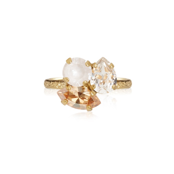 Caroline Svedbom Gold Ana Ring - Golden Combo