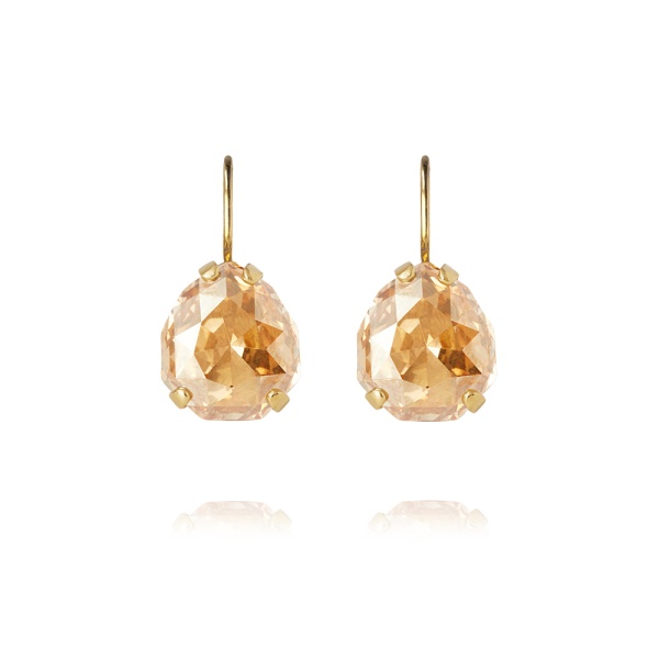 Caroline Svedbom Gold Carlotta Clasp Earrings - Golden Shadow