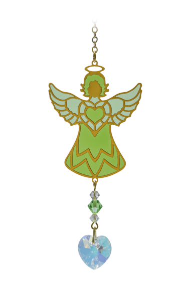 Wild Things Birthstone Celestial Angel - Peridot