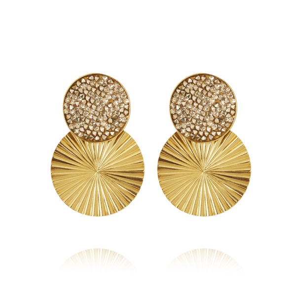 Caroline Svedbom Gold Lizzy Earrings - Cal Gold